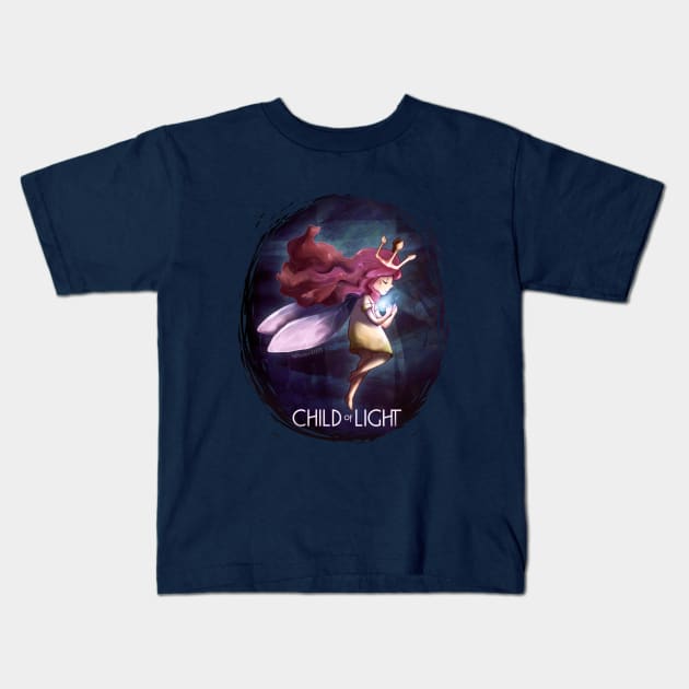 Child of Light - Aurora Kids T-Shirt by Mikoto